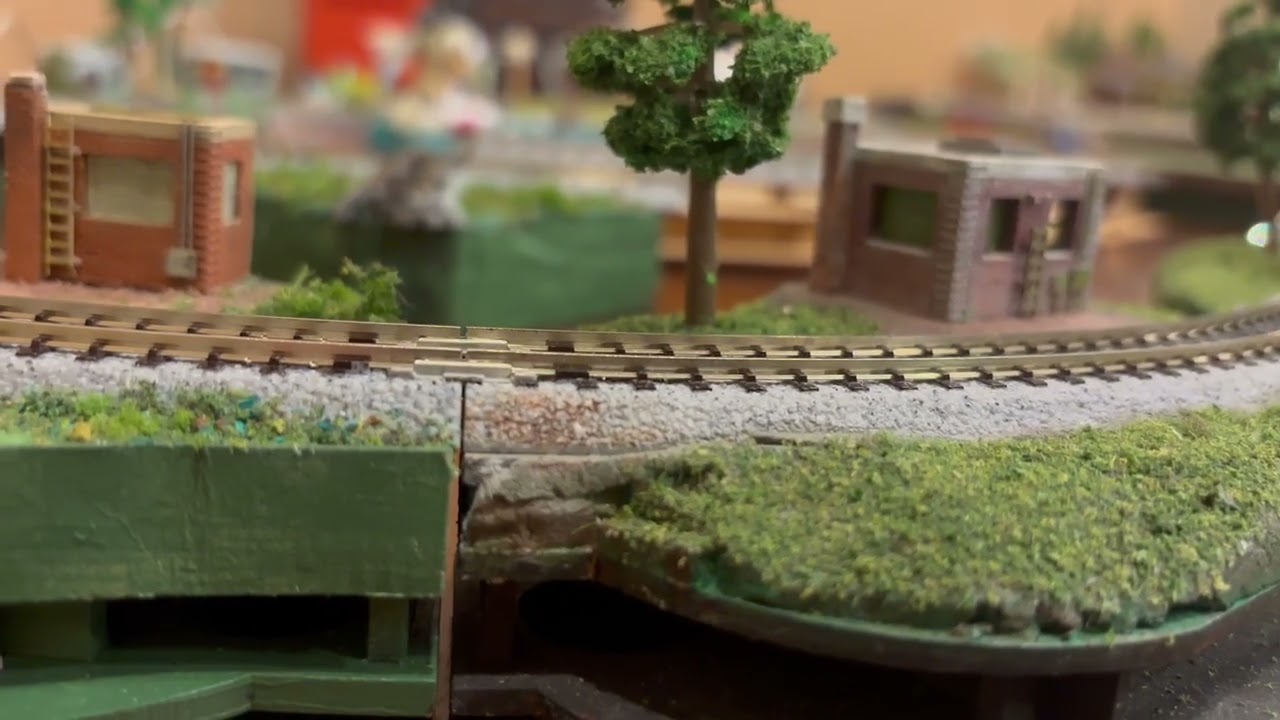 01/23/26 Subway train layout at Sheraton Hotel in  W. Springfield. MA. 