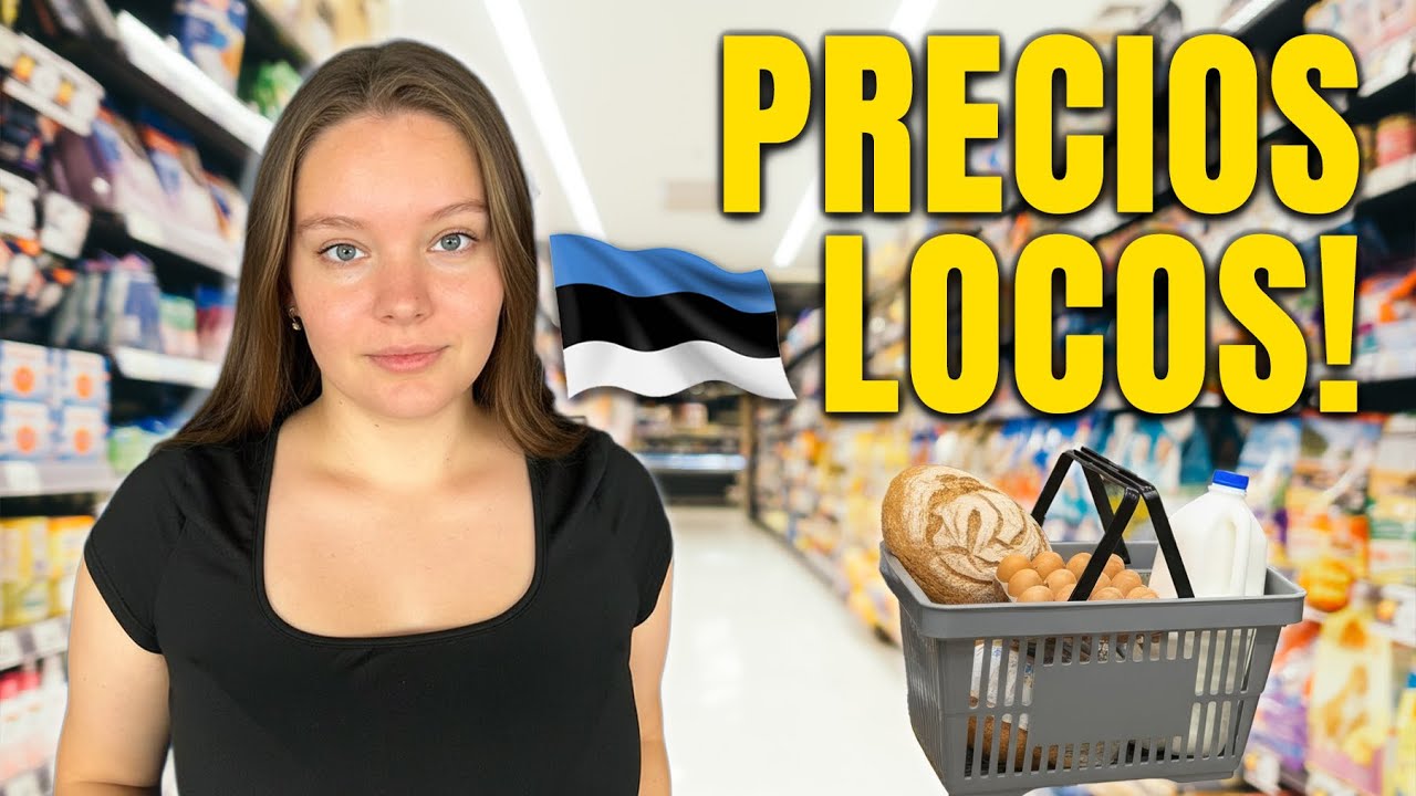 Supermercado en Estonia! Precios que NO Creerás 😱🇪🇪