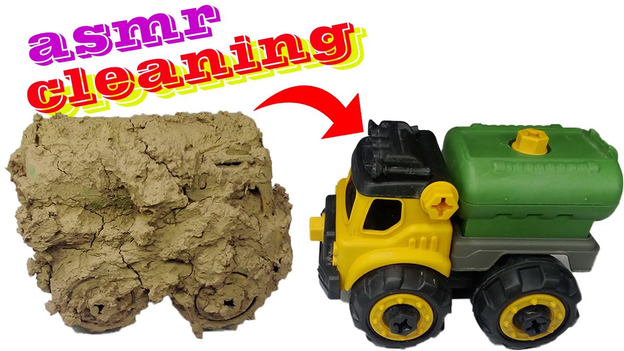 ASMR Cleaning &ndash; Extreme Muddy Car Wash & Satisfying Dirt Removal