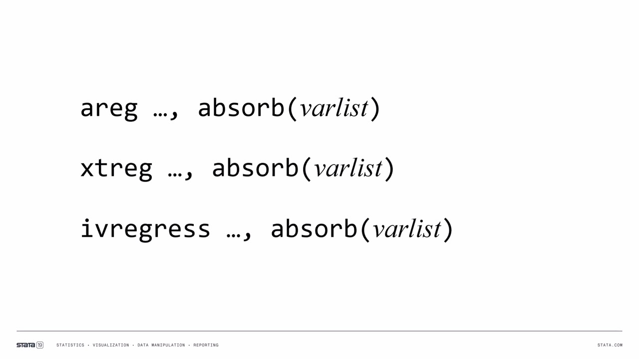 Новое в Stata 19: многомерные модели с фиксированными эффектами
