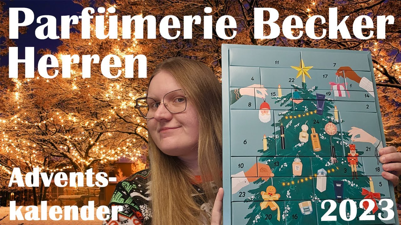 Viel Parfum! 😍 | Parfümerie Becker Männer Adventskalender | Unboxing