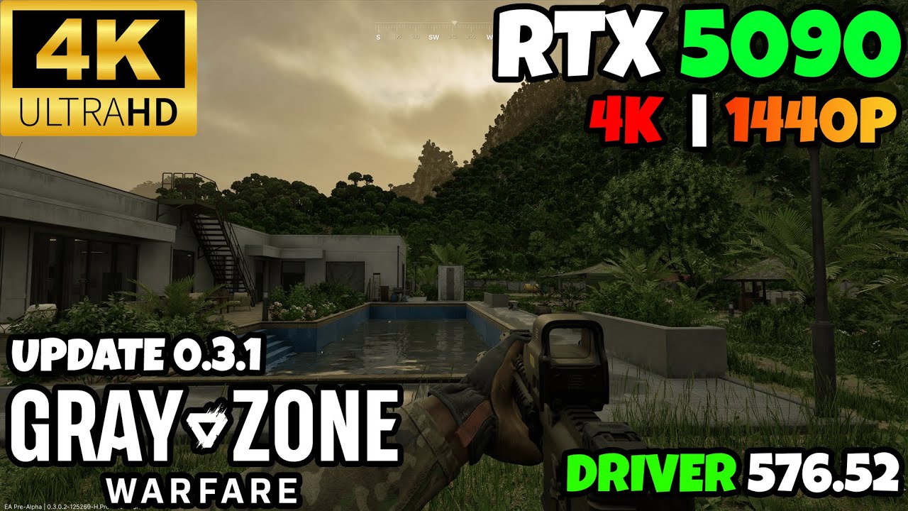 Gray Zone Warfare | RTX 5090 | 4K | 1440P |  EPIC | HIGH | This game looks unreal!
