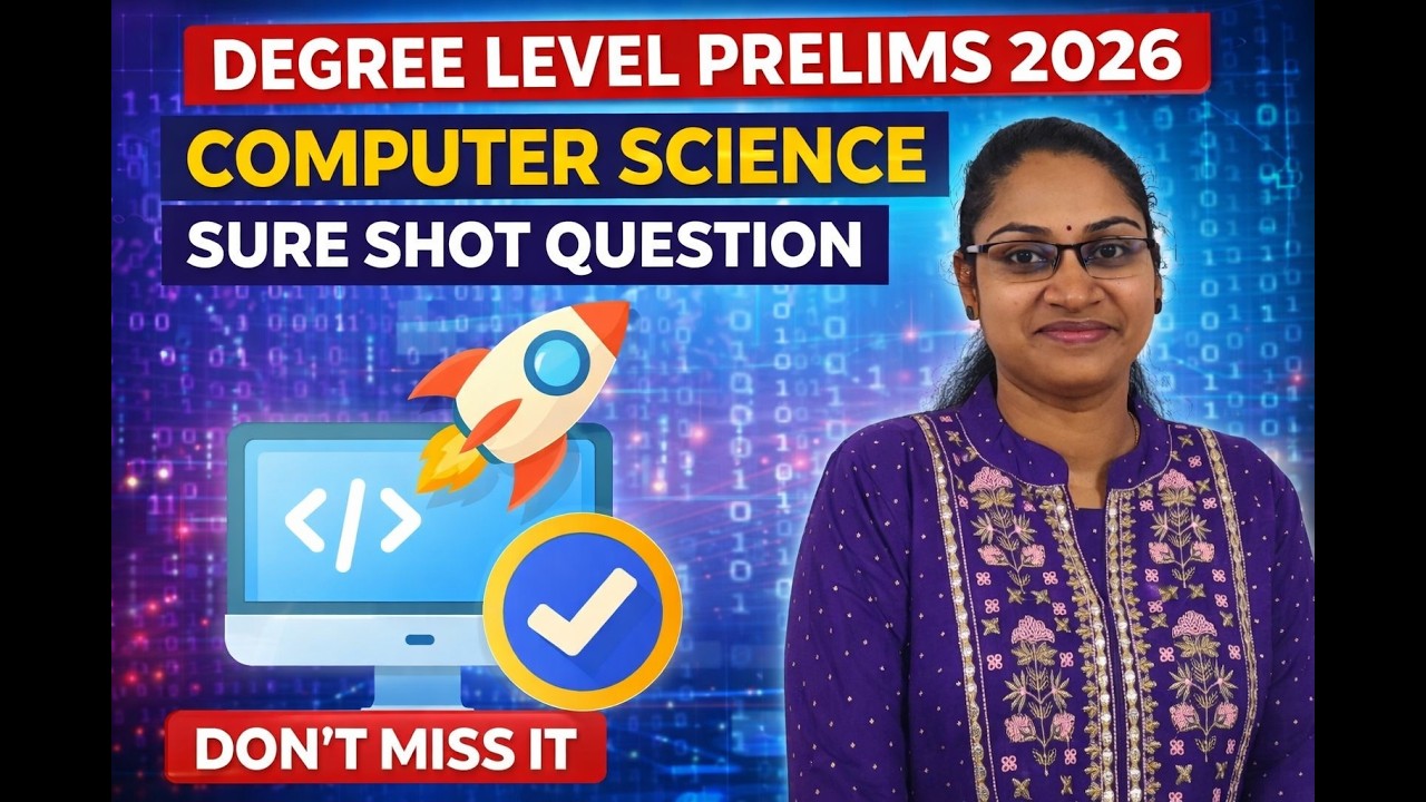 SURE SHOT MCQS COMPUTER SCIENCE|DEGREE LEVEL PRELIMS 2026|UNIVERSITY ASSISTANT 2026|COMPANYBOARD