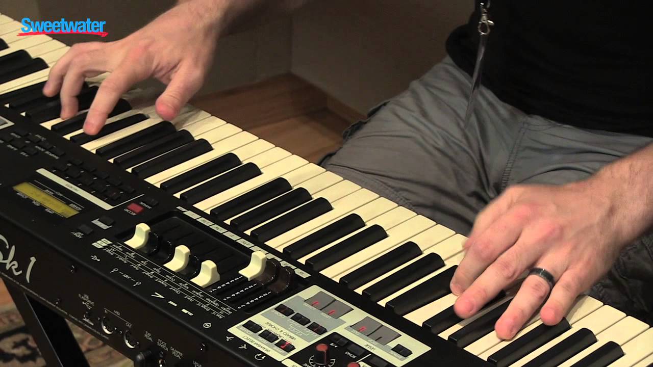 Hammond SK1-88 Portable Piano/Organ Demo at GearFest '13 - Sweetwater Sound