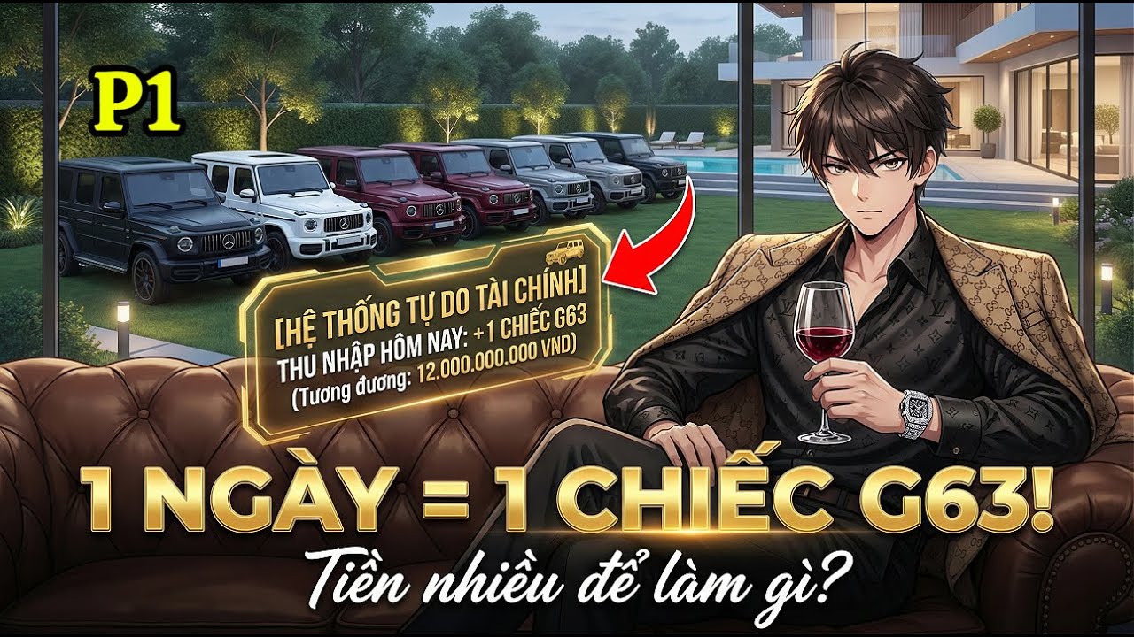 Có Hệ Thống Tự Do Tài Chính, Mỗi Ngày Thu Nhập Tôi Bằng Chiếc G63, Tôi Bắt Đầu Sống Hưởng Thụ | P1