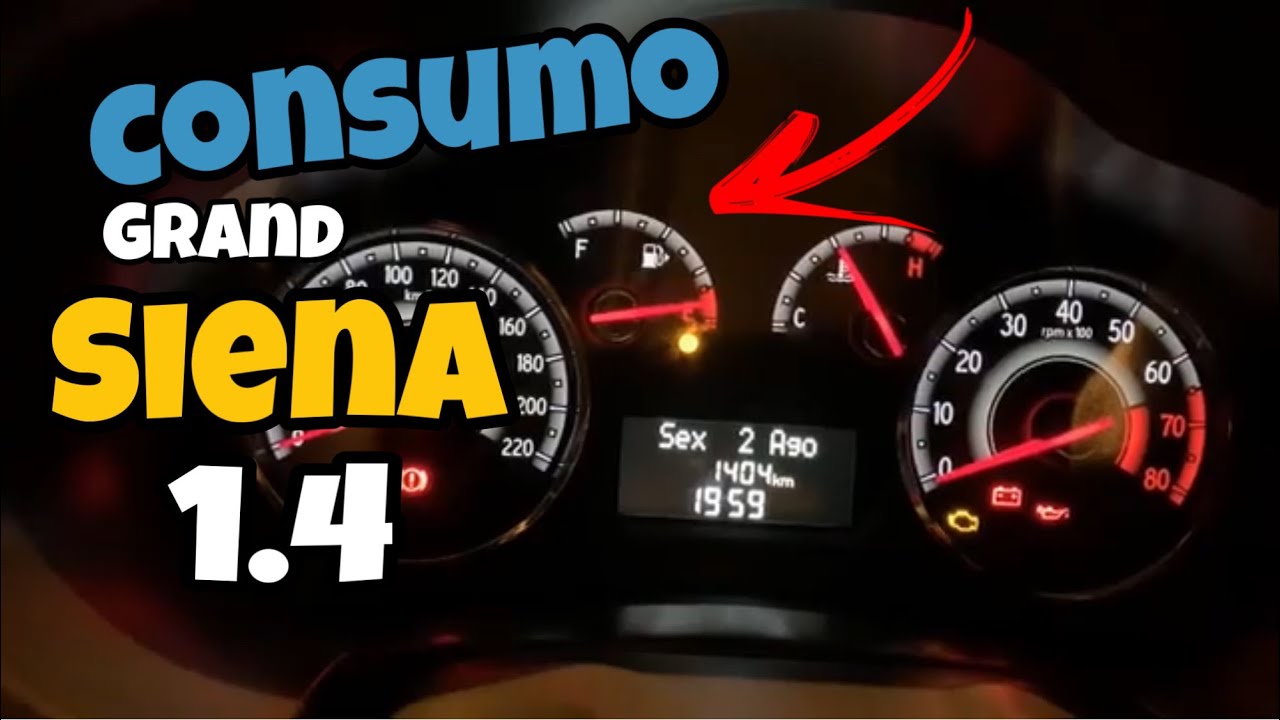 Grand siena attractive 1.4/ CONSUMO NA CIDADE