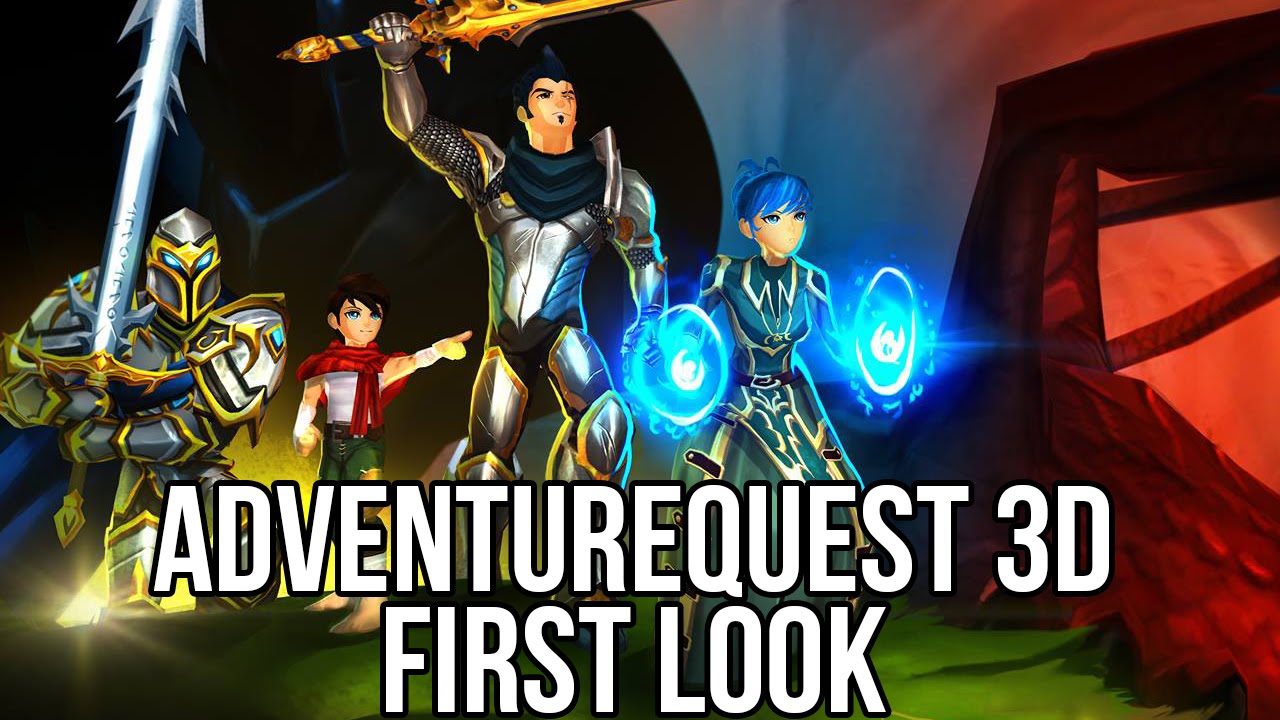 Adventure Quest 3D (Free MMORPG): Watcha Playin'? Gameplay First Look