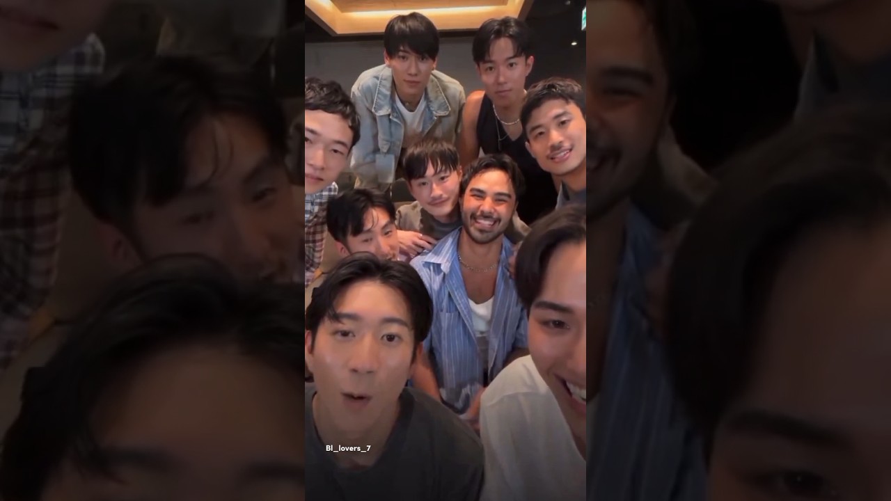 the boyfriend cast reunion (they had dinner together) 🥰❤️ #theboyfriend #daishun #lovehasnogender