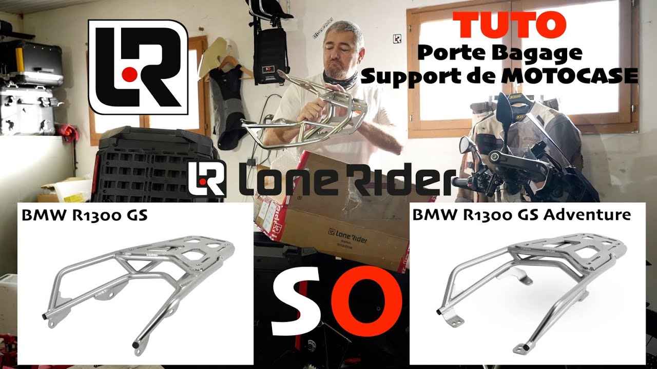 S O - BMW R1300 GS - LONE RIDER - Nouveau support MOTOCASE - janvier 2026