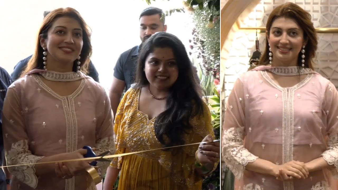 Actress Pranitha Subhash Grand Launch Swayam Designer Studio First Flagship Store in Khajaguda