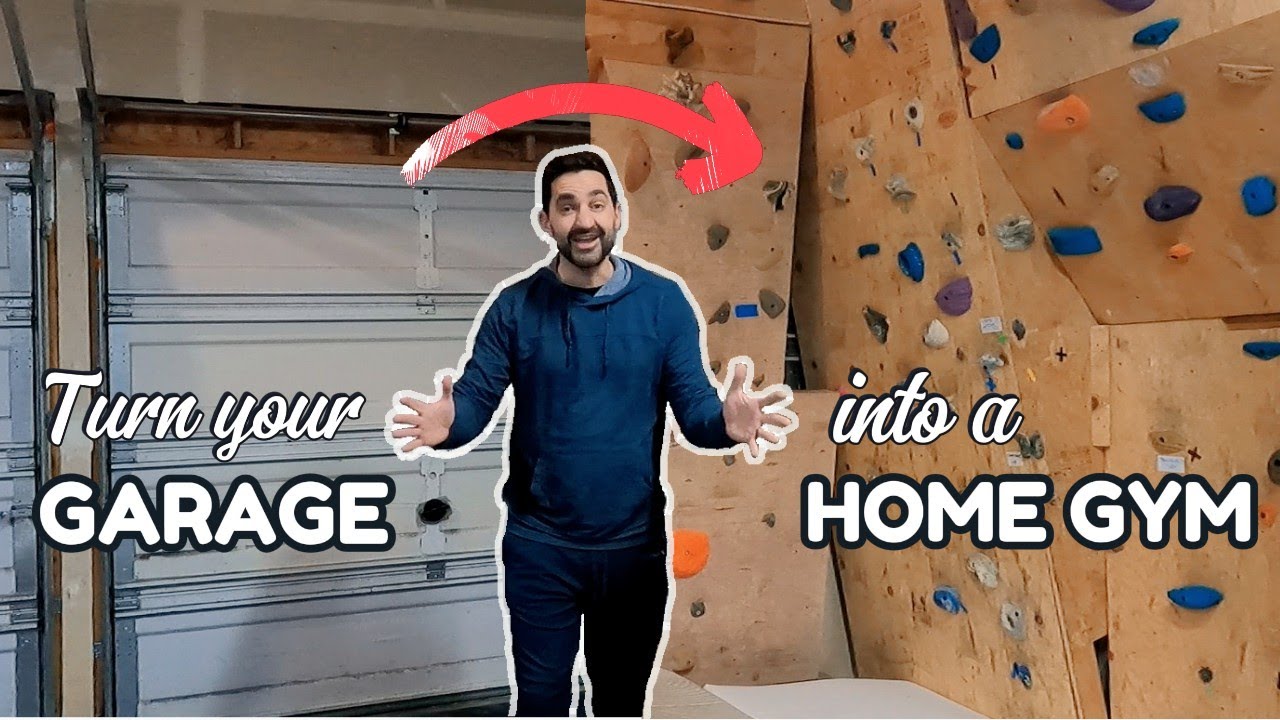 How to Build a Climbing Wall in Your Garage (Start to Finish)