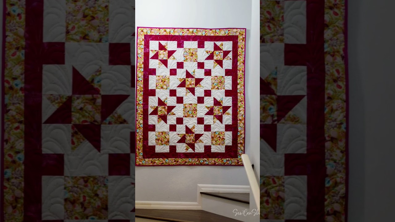 Check out all my 3 yard quilts now. #sewcanshe #3yardquilts #learntoquilt #quilts #simplequilts