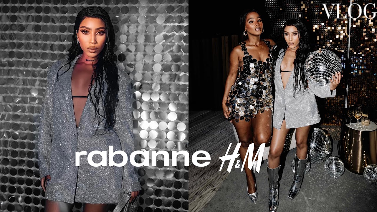 RABANNE H&M LAUNCH PARTY VLOG: Collection Preview, Fittings, Heineken Silver Shoot & Shopping