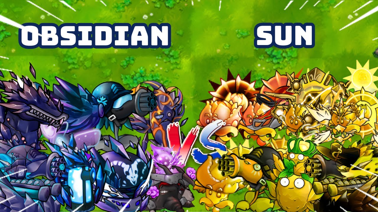 PvZ1 Fusion 3.3 Challenges!!! Team OBSIDIAN vs Team SUN | Who Will Win???