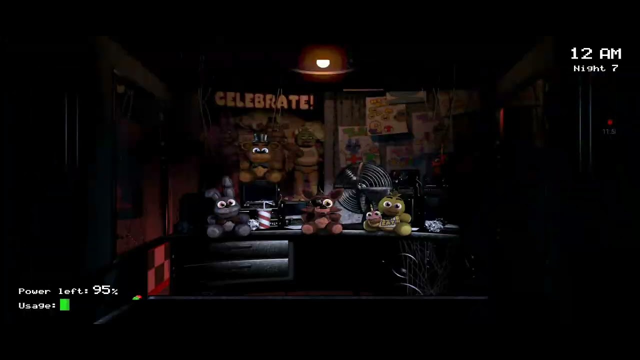 FIZ ALGUMAS CUSTOMIZAÇÕES NO FNAF 1 NOVAMENTE! |Five Nights At Freddy's 1