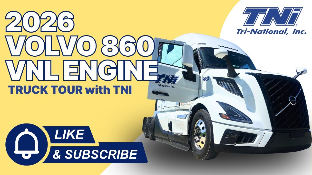 Join us in a tour of the late model 2026 Volvo VNL Engine!