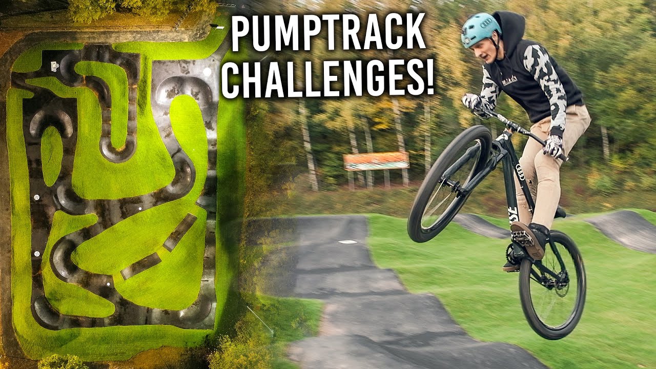 PUMPTRACK TRICK CHALLENGES - RadQuartier Pumptrack Sontra