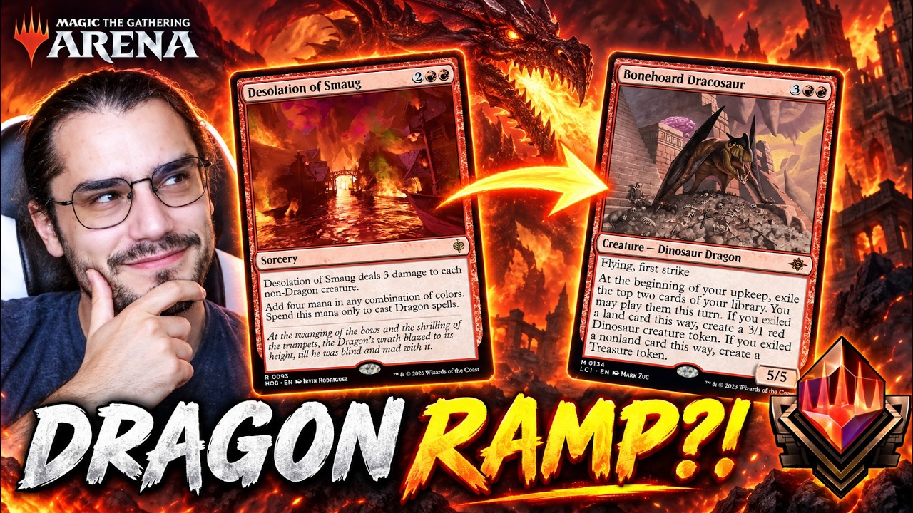 Эта колода Rakdos Dragons превращает ремувал в РАМП | MTG Arena Standard