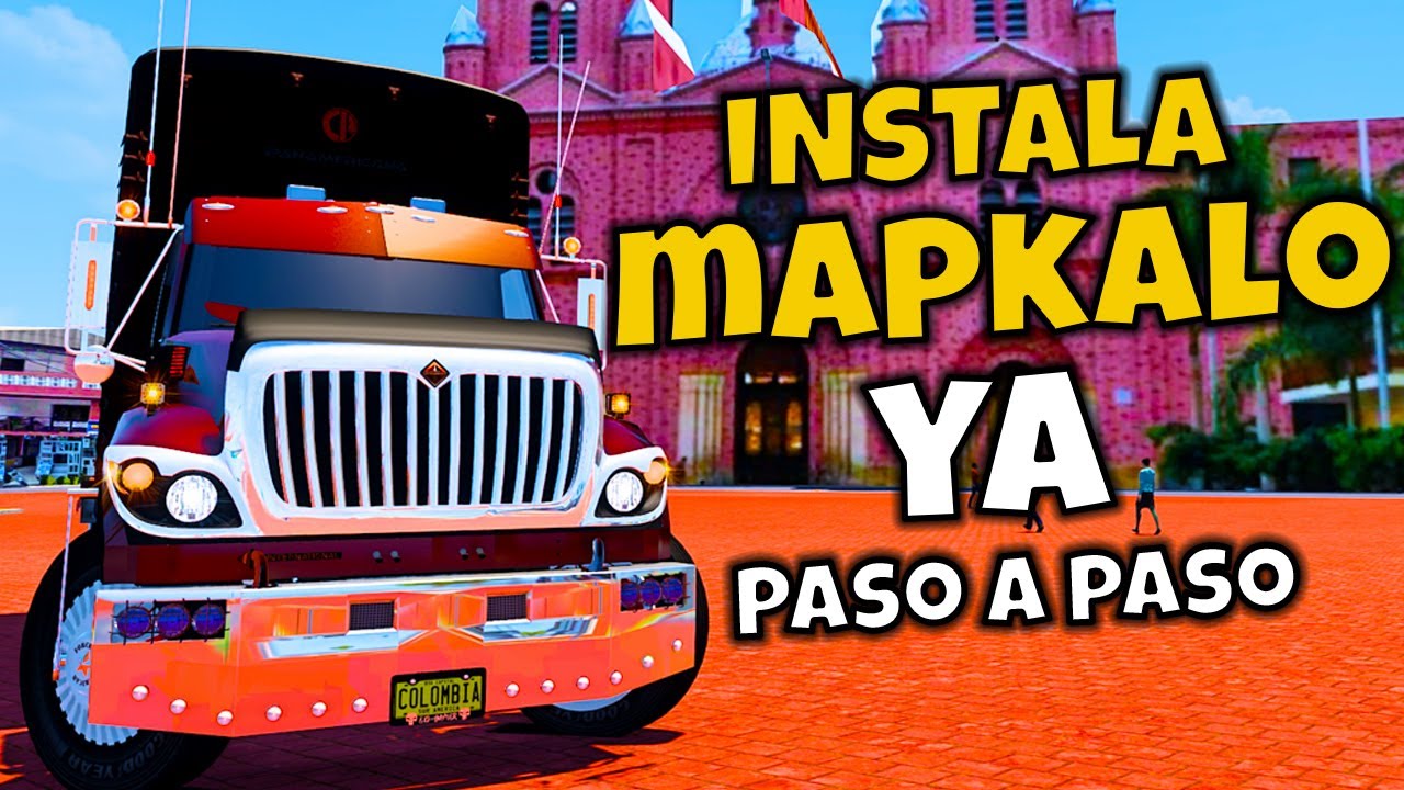 Como instalar mapkalo en american truck simulator + DLC ATS + MODS MAPKALO