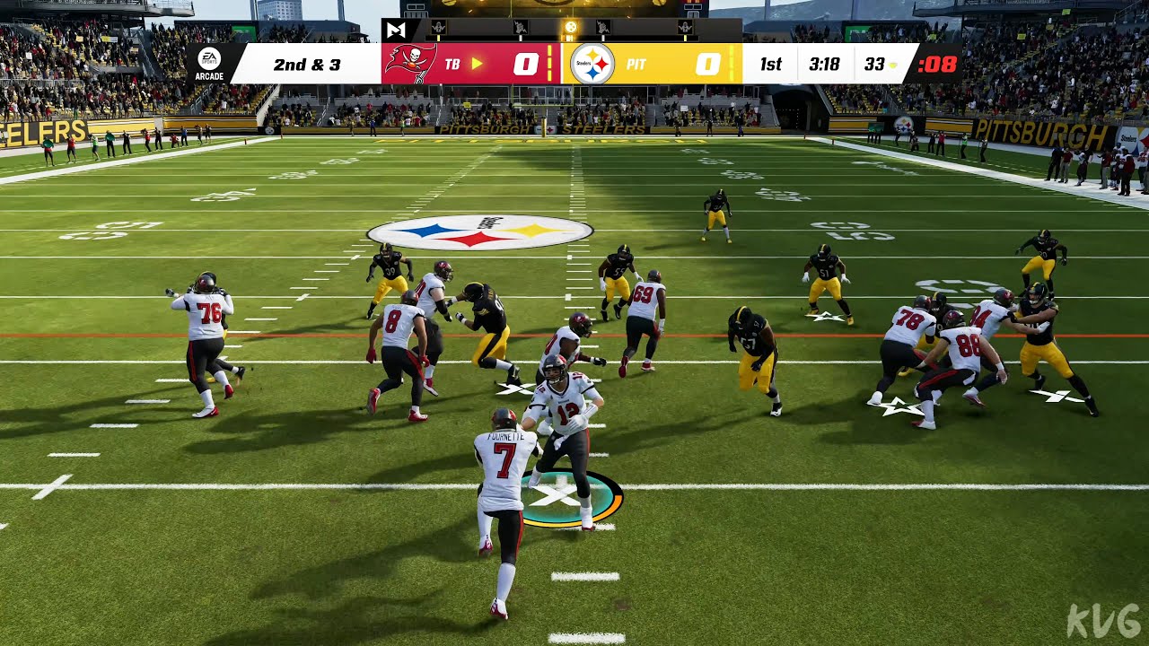 Madden NFL 23 - Tampa Bay Buccaneers vs Pittsburgh Steelers - Gameplay (PS5 UHD) [4K60FPS]
