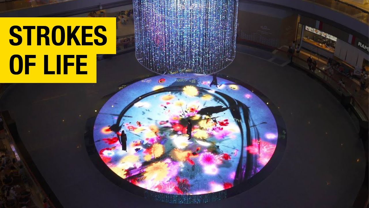 Strokes of Life: A Digital Art by teamLab
