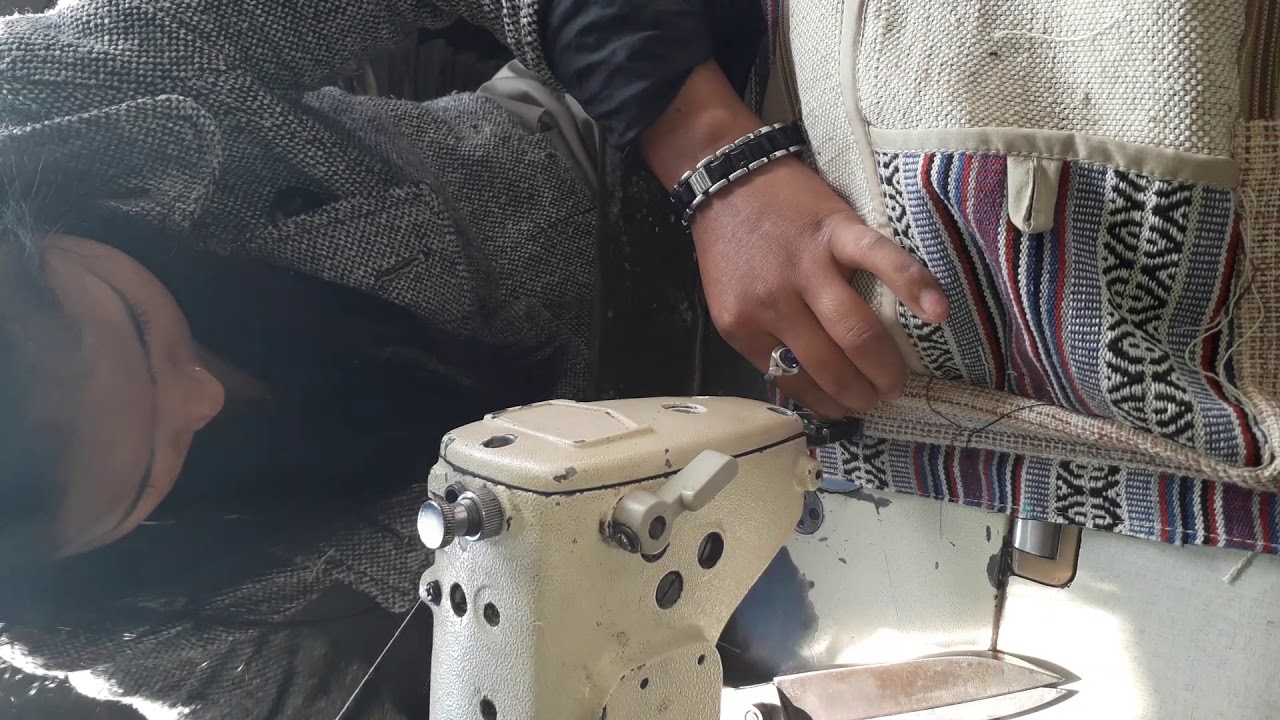 hemp bags factory....making hemp bags