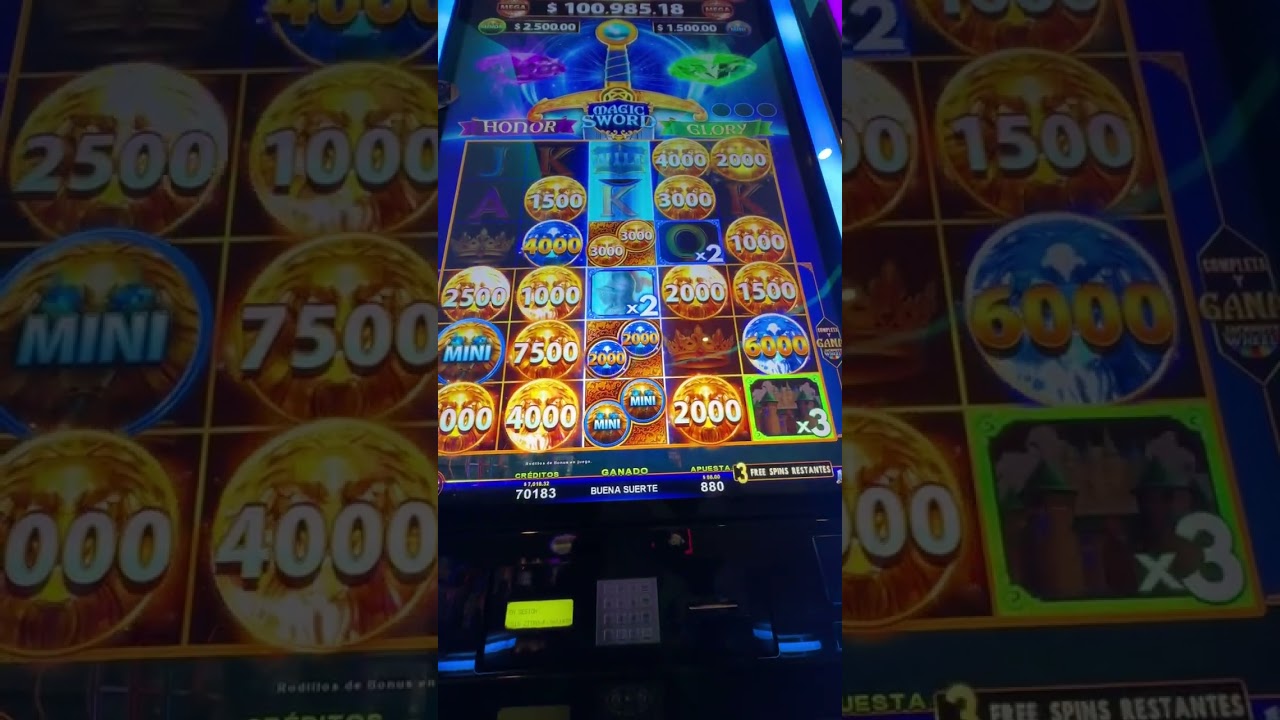 LENGENDARY SWORD GRAN BONUS BET$88 DEN $50c HONOR + GLORY +MAGIC SWORD