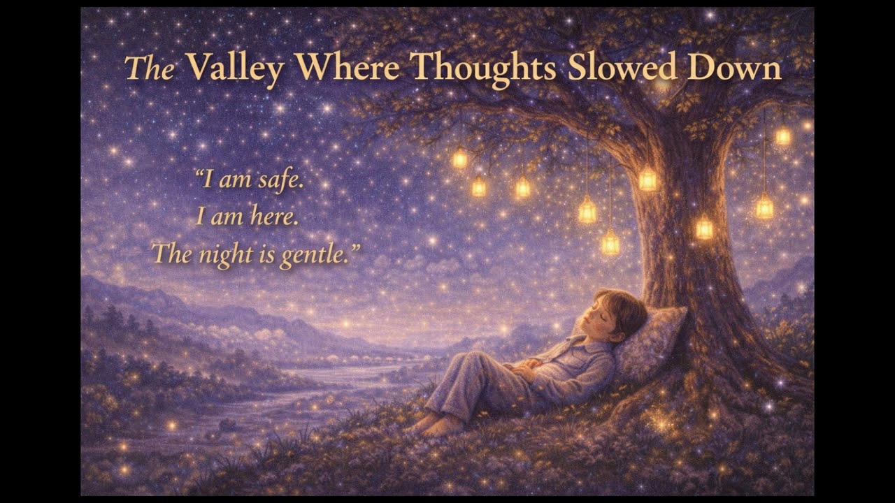 The Valley Where Thoughts Slowed Down  // Sleep Stories for Kids