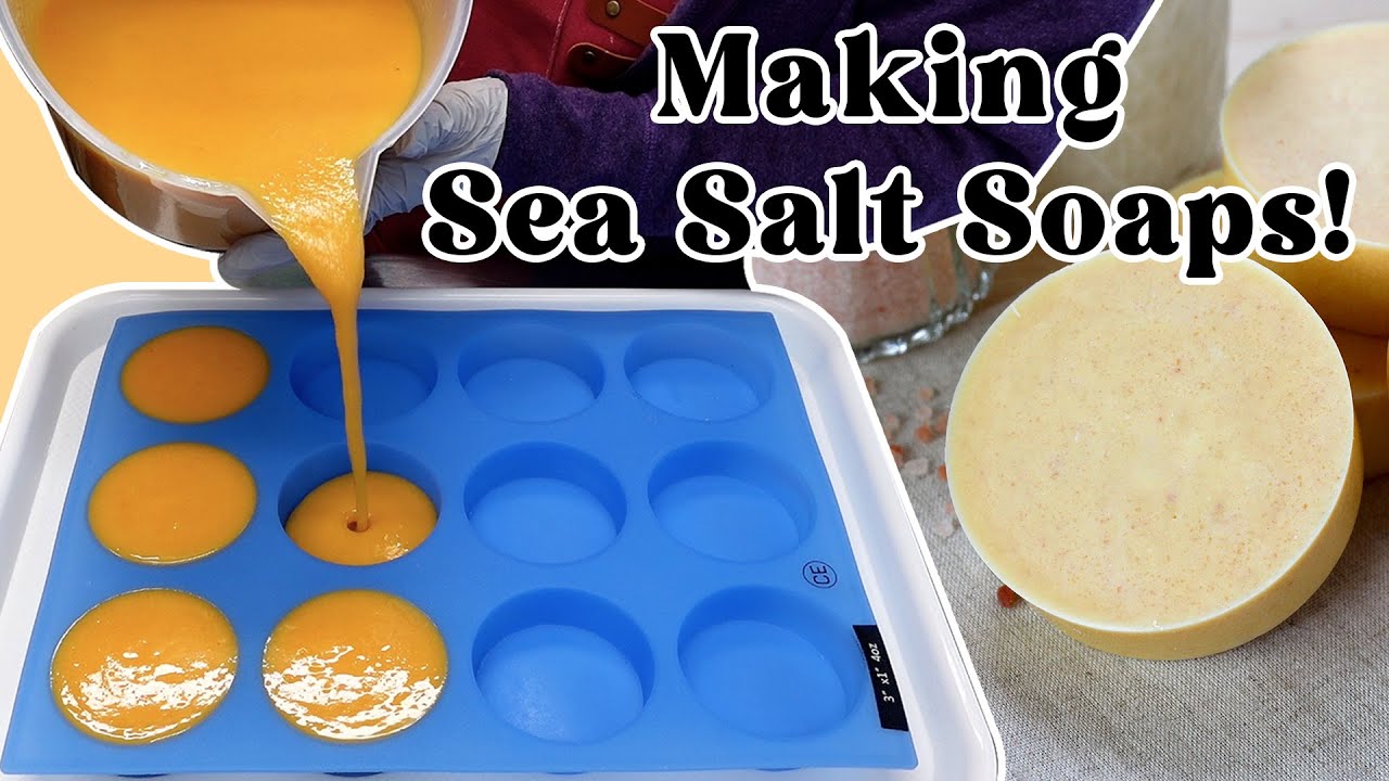 Делаем мыло с морской солью! | MO River Soap