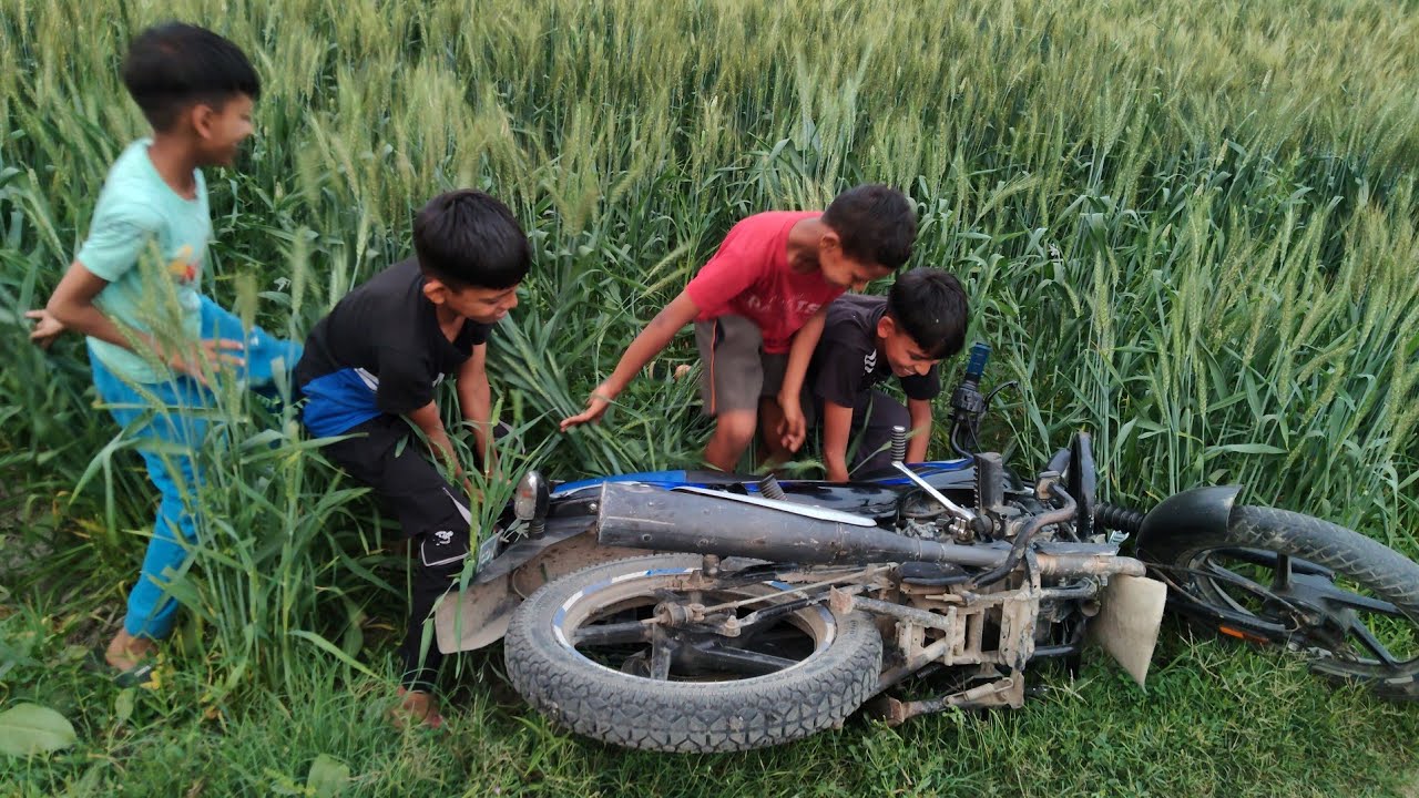  😱😲himanshu ne baik gira di My first vlog 2026