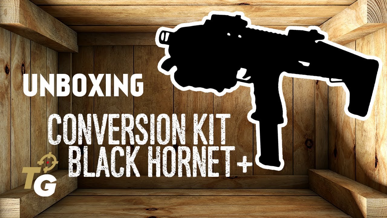 APS SMG Conversion KIT Black Hornet Plus - Airsoft Replica Unboxing