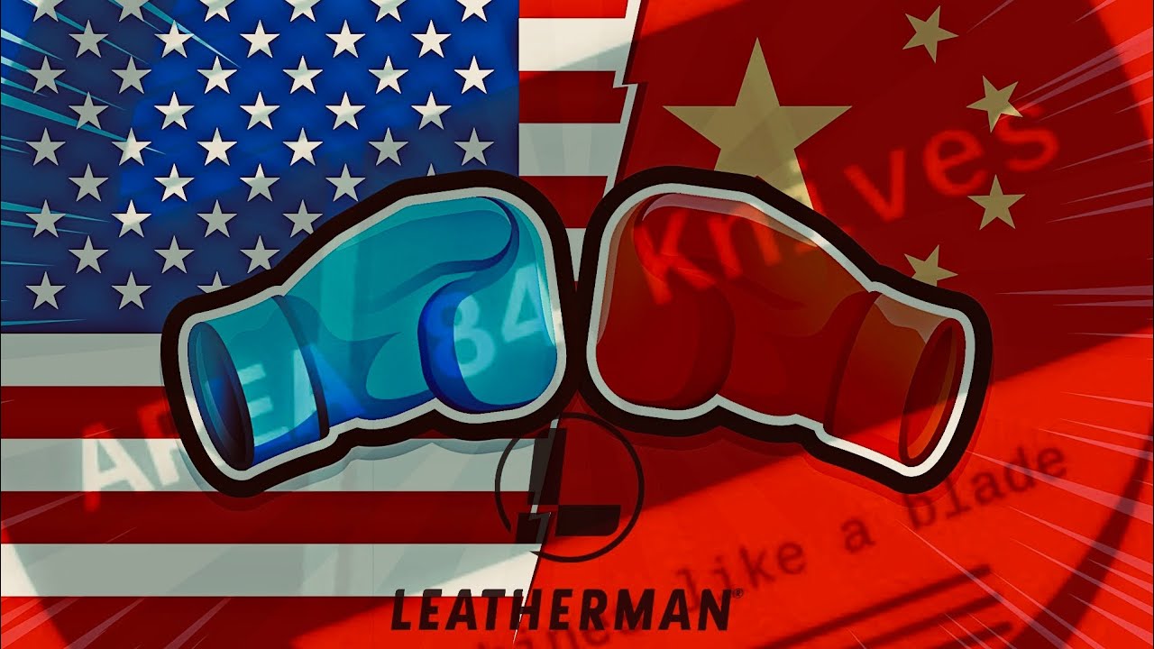 LEATHERMAN RAPTOR RESCUE VS VERSIONE MADE IN CHINA comparativa in ITALIANO
