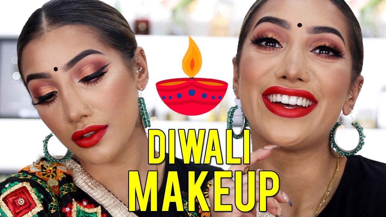 Bright Diwali Makeup Look | AnchalMUA