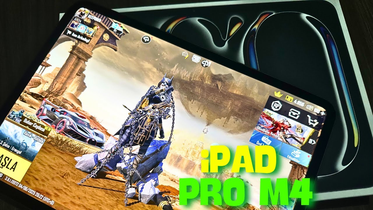 iPad Pro M4 50.000tl YENİ CİHAZI Deniyorum Bot Gibi  Oynadım PUBG Mobile