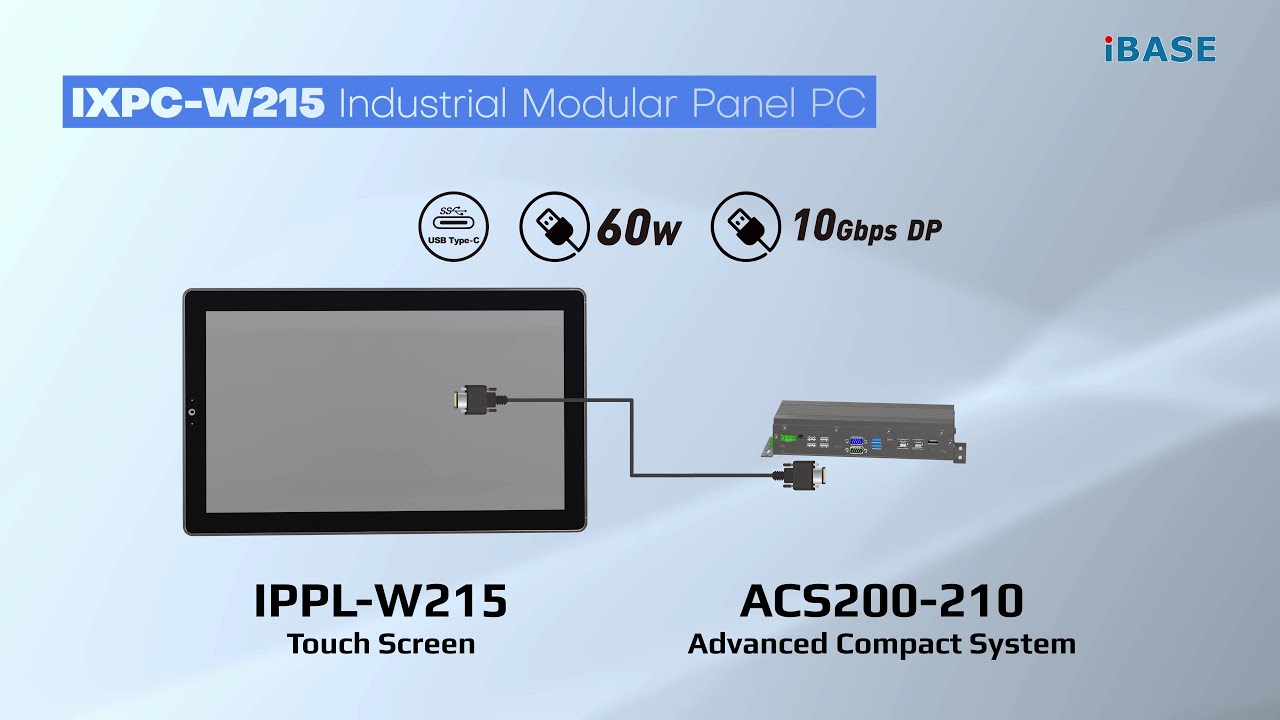 IXPC-W215 Industrial Modular Panel PC