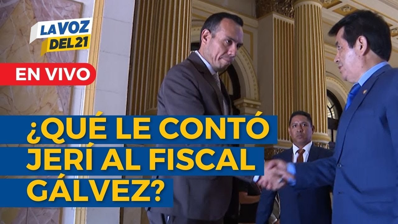 🔴EN VIVO ¿QUÉ LE DIJO JOSÉ JERÍ al FISCAL DE LA NACIÓN sobre sus AMIGOS CHINOS?