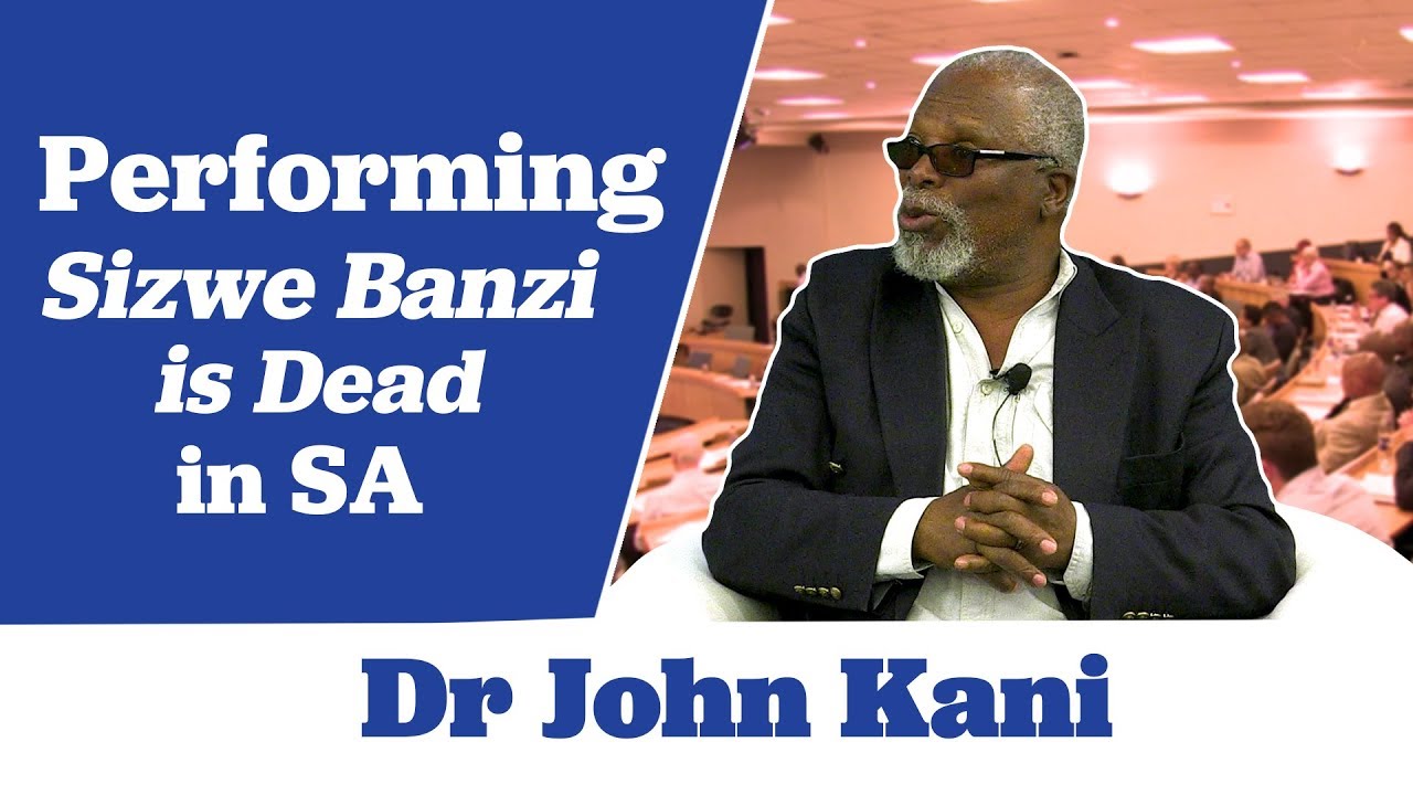 Dr John Kani on Performing 'Sizwe Banzi is Dead' in SA