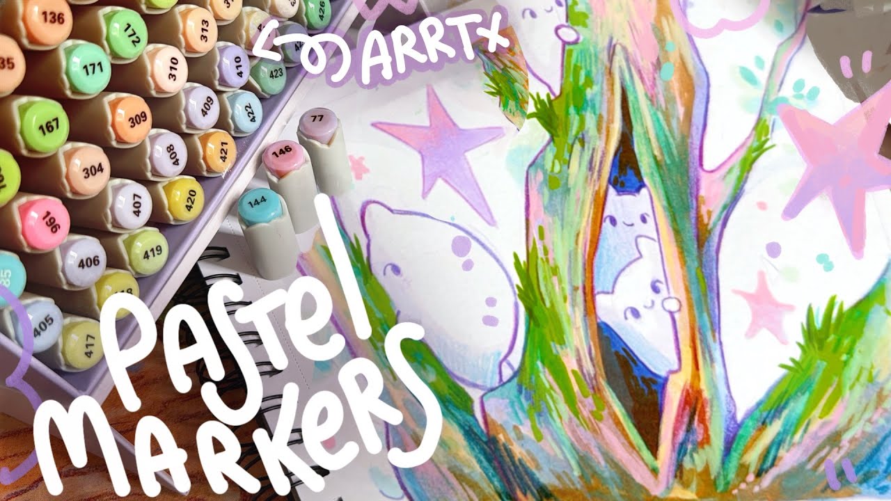 Plumones pastel: ¿valen la pena? ft. Arrtx
