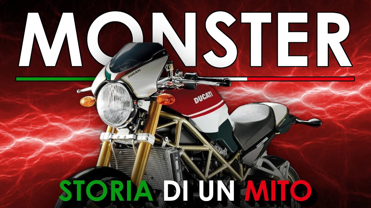 Ducati MONSTER: La Storia COMPLETA dell'ICONA NAKED che ha Rivoluzionato il Motociclismo!