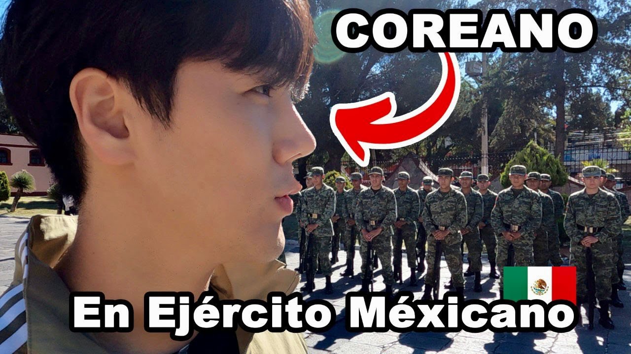 Primer 'COREANO' en el EJ&Eacute;RCITO MEXICANO🇲🇽 I @defensamx1