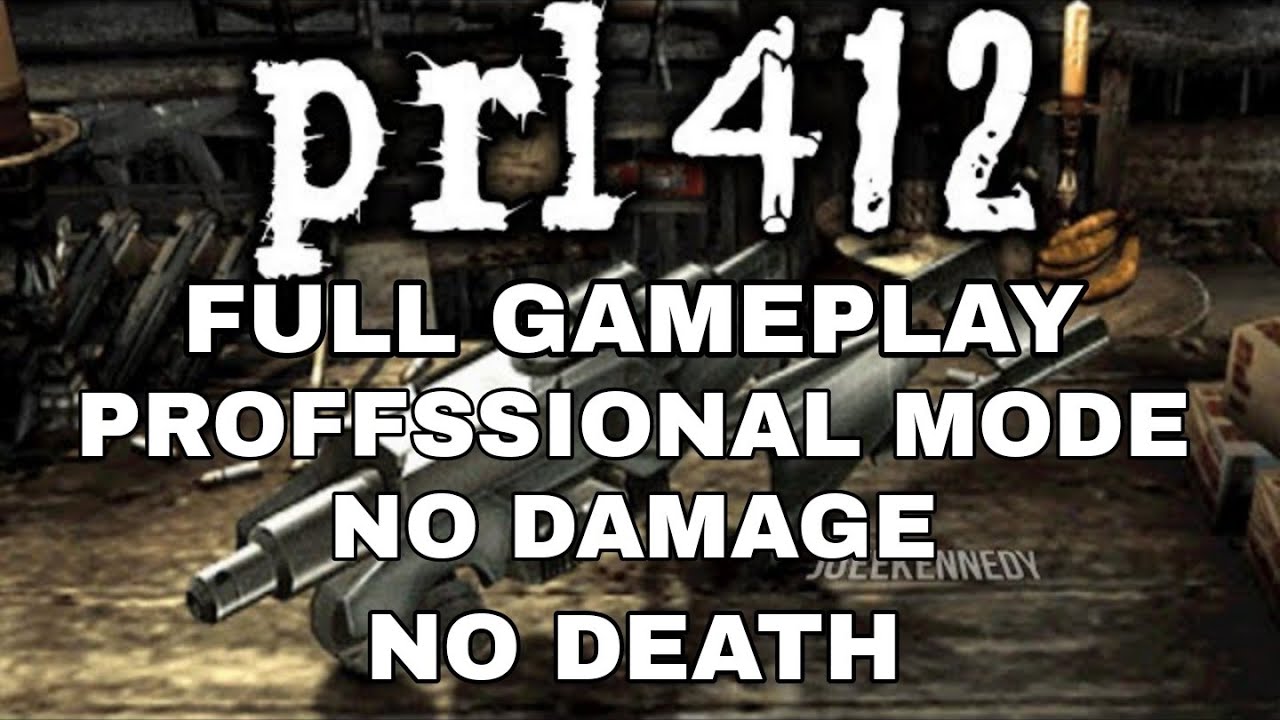 Resident Evil 4 HD Project - PRL 412 Only | Professional | No Damage  | Full GamePlay Walkthrough