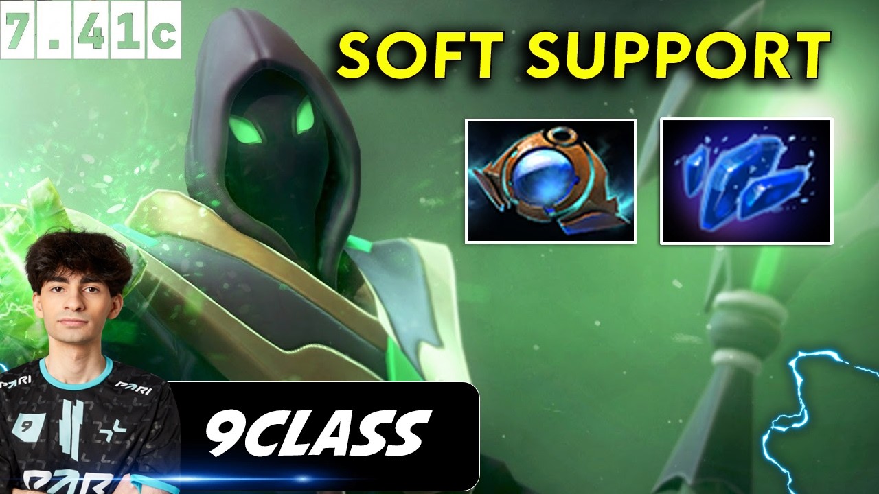 9Class Rubick Soft Support - Dota 2 Patch 7.41c Pro Player Full gameplay