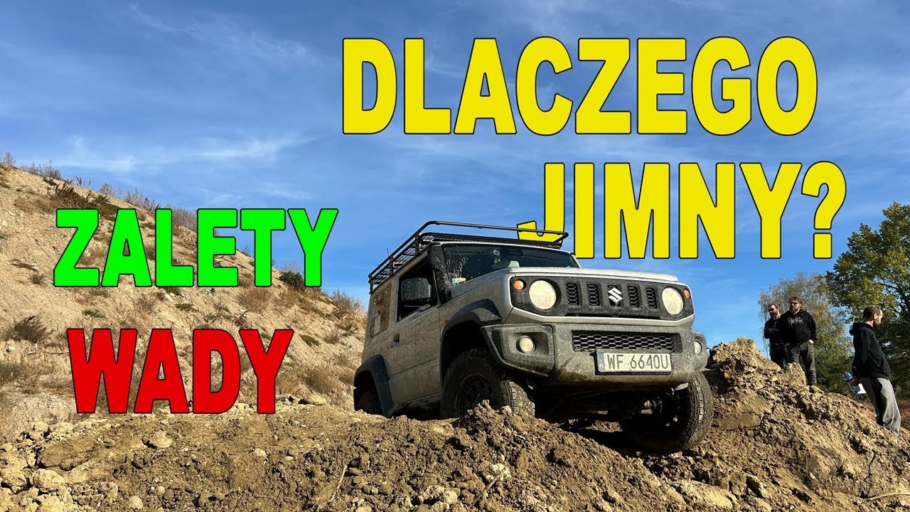 SUZUKI JIMNY w terenie - dlaczego kupują? ZALETY i WADY
