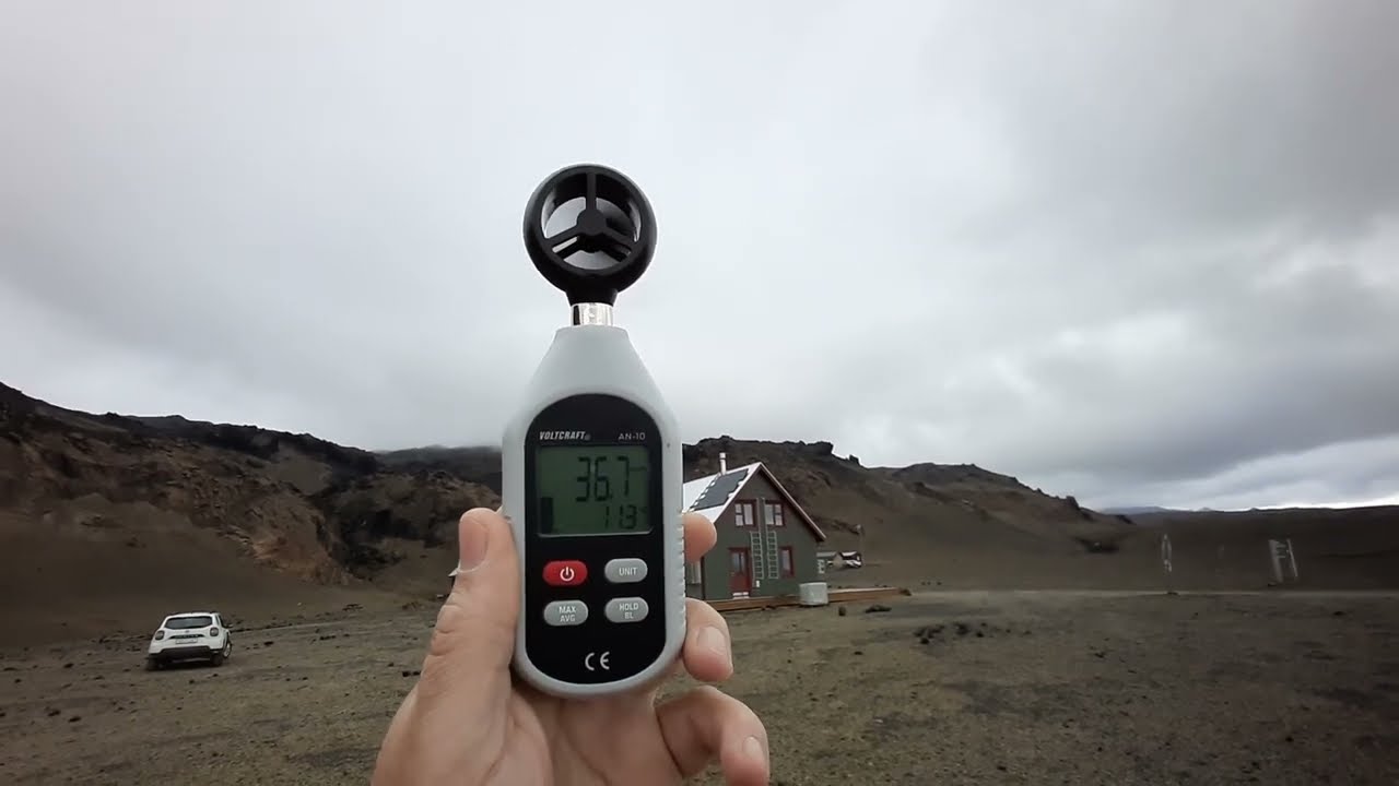 Hilleberg Keron 3GT in wind at Dreki, Askja