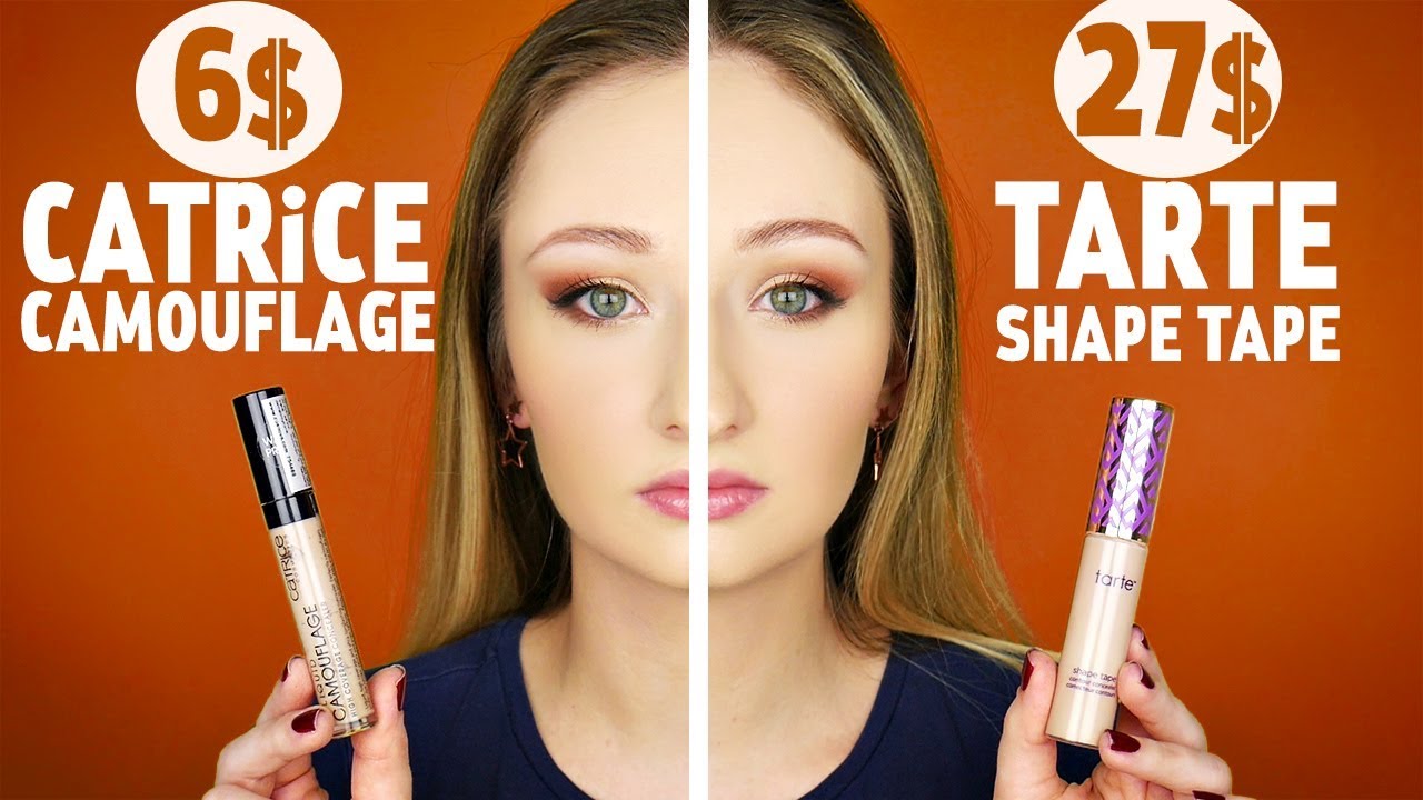 КАКОЙ ЛУЧШЕ?? TARTE SHAPE TAPE или CATRICE CAMOUFLAGE??