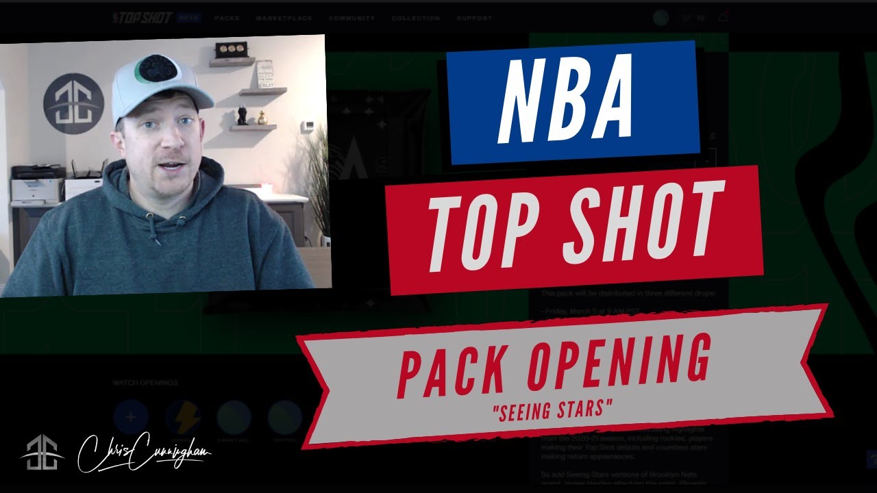 NBA TOP SHOT Pack Opening | Seeing Stars | Zion Williamson Top Shot