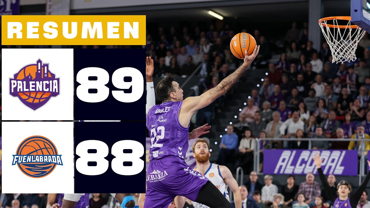 SÚPER AGROPAL PALENCIA 89-88 FLEXICAR FUENLABRADA | RESUMEN PRIMERA FEB