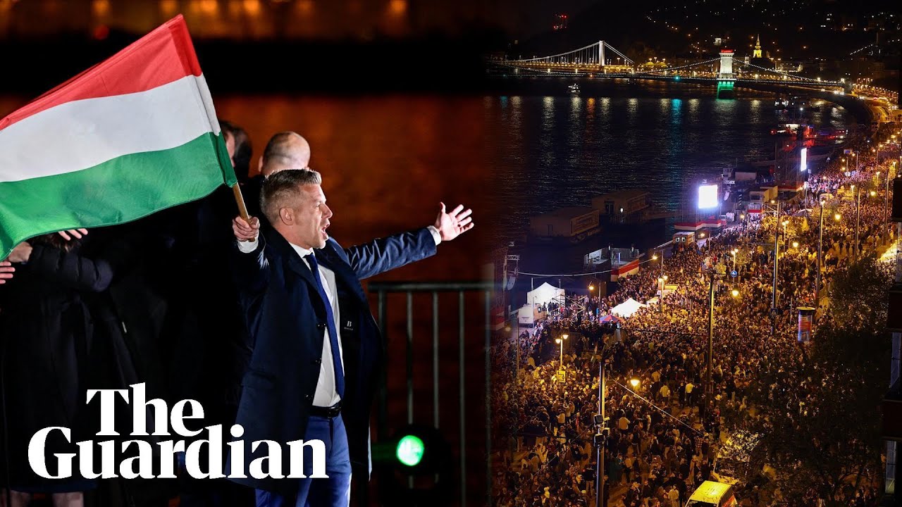 Thousands celebrate in Hungary as P&eacute;ter Magyar ends Viktor Orb&aacute;n's 16-year rule