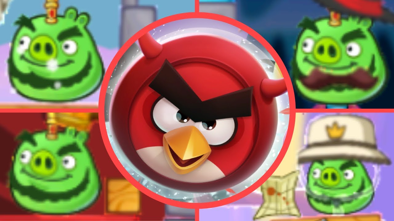 Angry Birds Seasons Reloaded - All Bosses (Luta dos Bosses)
