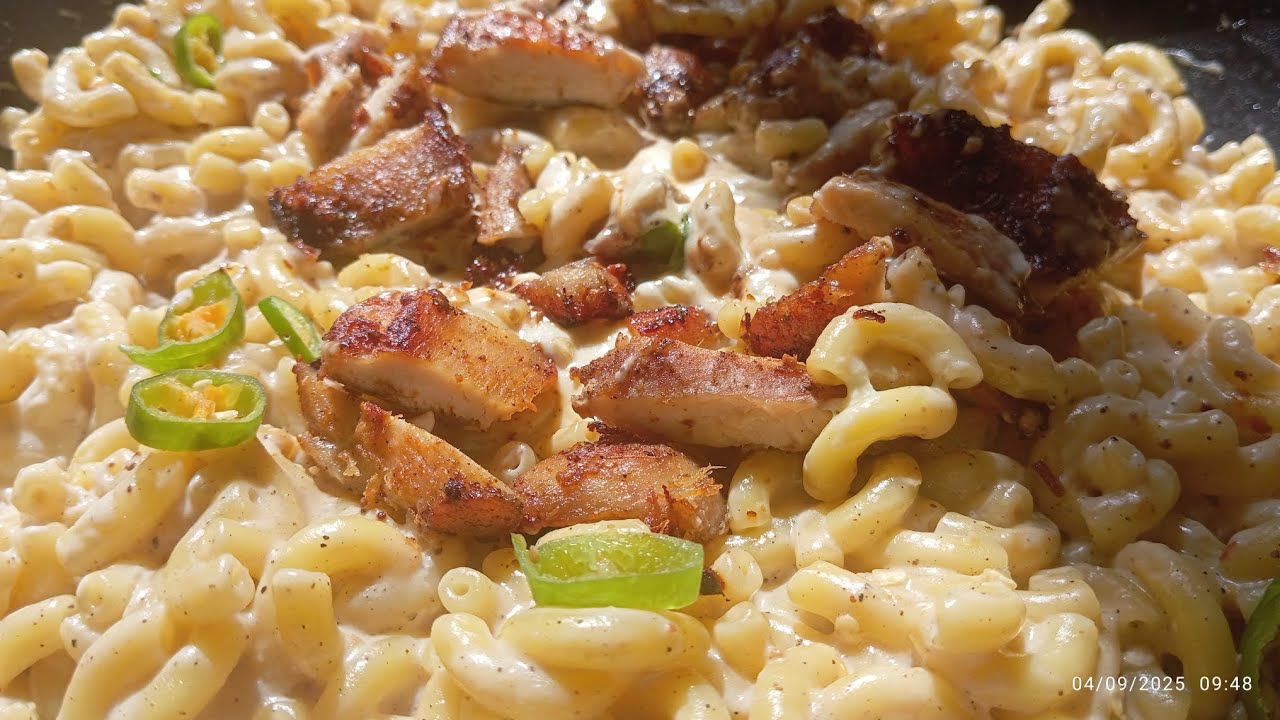 Creamy cheese elbow pasta recipe #pasta 